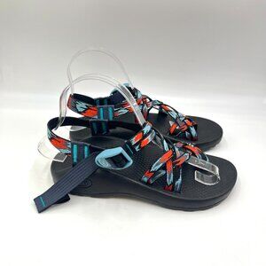 6W 6 WIDE‎ WIDTH Chaco ZX/2 Classic Black Blue Orange Sandals Shoes